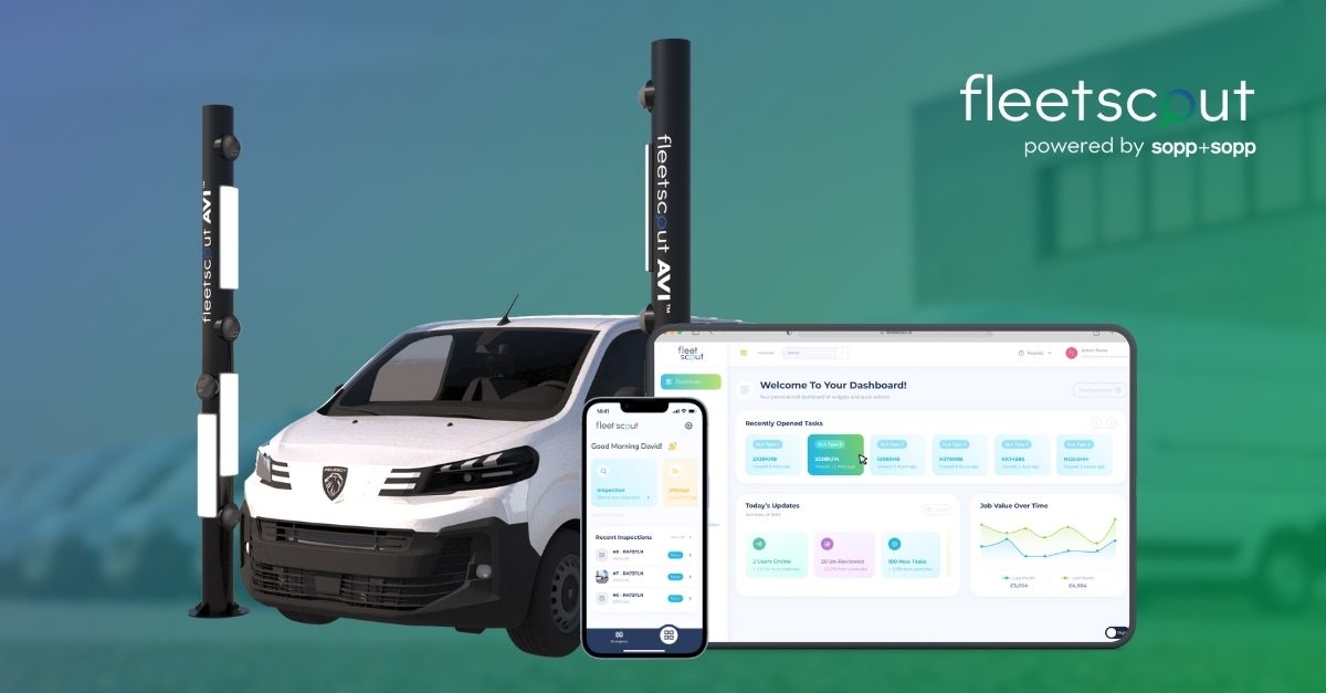 Introducing FleetScout by sopp+sopp - AI-powered vehicle inspections, damage detection, compliance checks, and maintenance management.